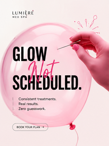 Individual med spa social post concept