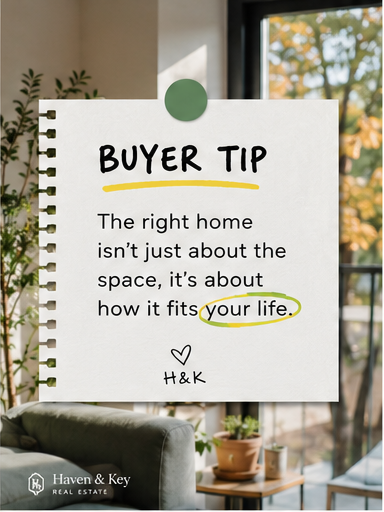 Individual real estate social post concept