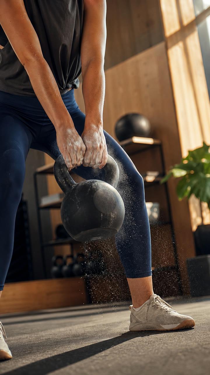 Fitness short-form video concept still